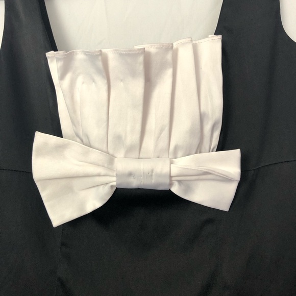 Xoxo Black Tuxedo Style Dress Juniors Size 5 - Picture 2 of 6